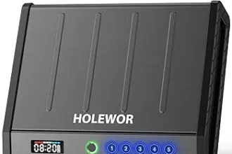 HOLEWOR Biometric Bedside Safe