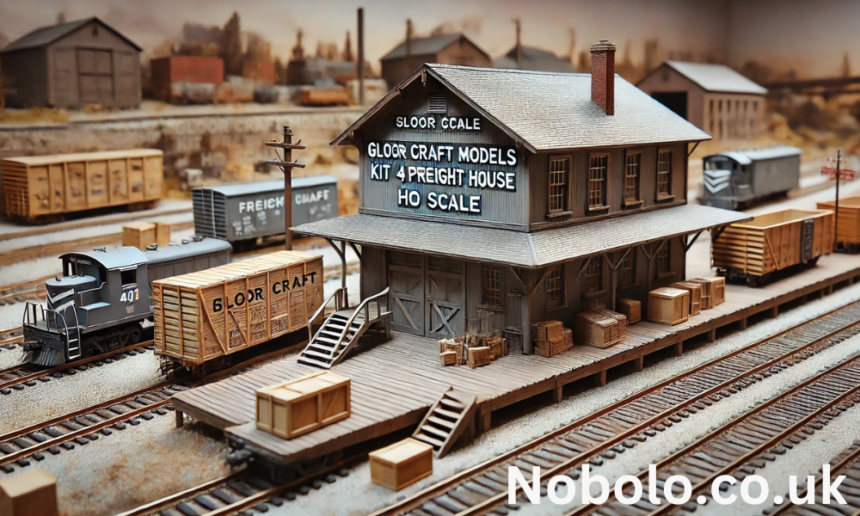 gloor craft models kit 410 freight house ho scale