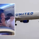 United Passenger Bites Flight Attendant